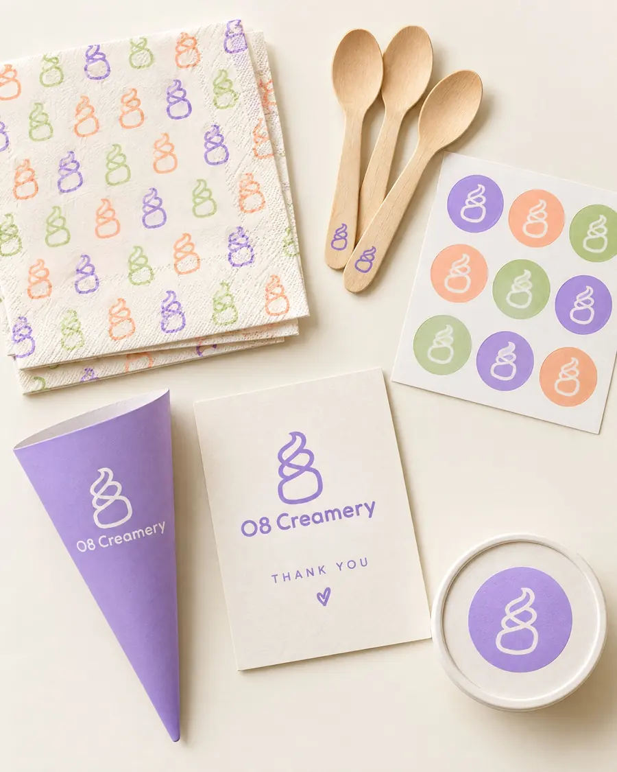 الإكسسوارات من O8 Creamery