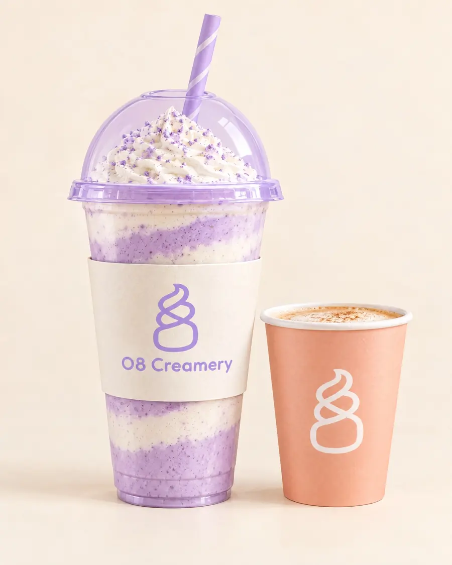 مشروبات باردة من O8 Creamery